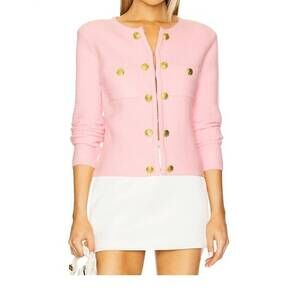 NEW GENERATION LOVE cypress cardigan top in petal pink